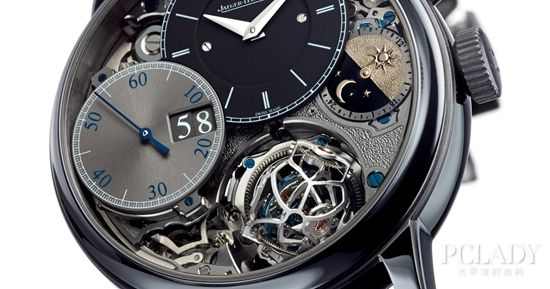 2014亚洲高级钟表展新品:积家超卓传统球型陀飞轮3大师系列腕表