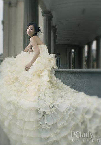 冬季新娘礼服