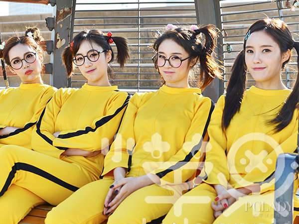 t-ara翻唱《小苹果》雷人羊角辫成逗比女神
