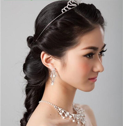 韩式新娘编发发型图片 打造清纯魅力
